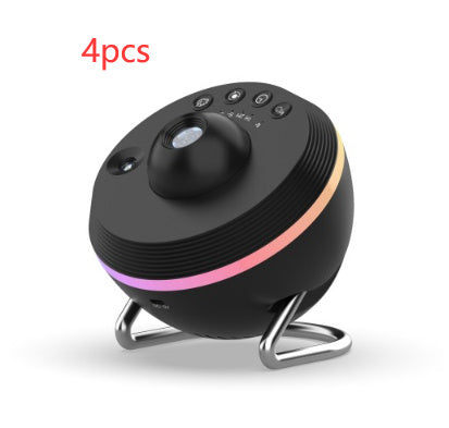 Dynamic Meteor Galaxy Projector – 13-in-1 Planetarium Light with Rotating Space Effects & Replaceable Film for Kids and Home Decor
