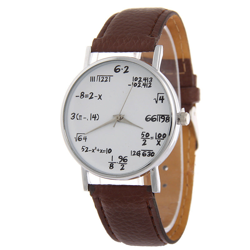 Equation Watch – Stylish and Modern Design in Multiple Colors