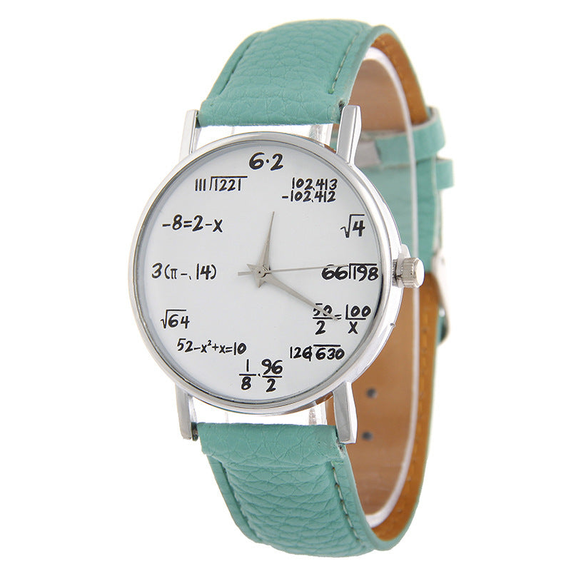 Equation Watch – Stylish and Modern Design in Multiple Colors