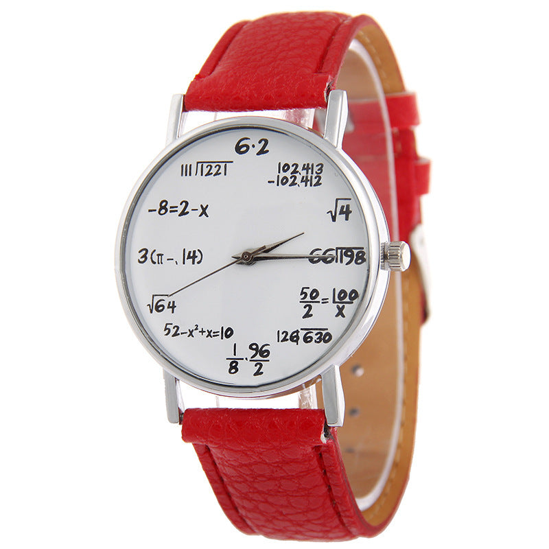 Equation Watch – Stylish and Modern Design in Multiple Colors