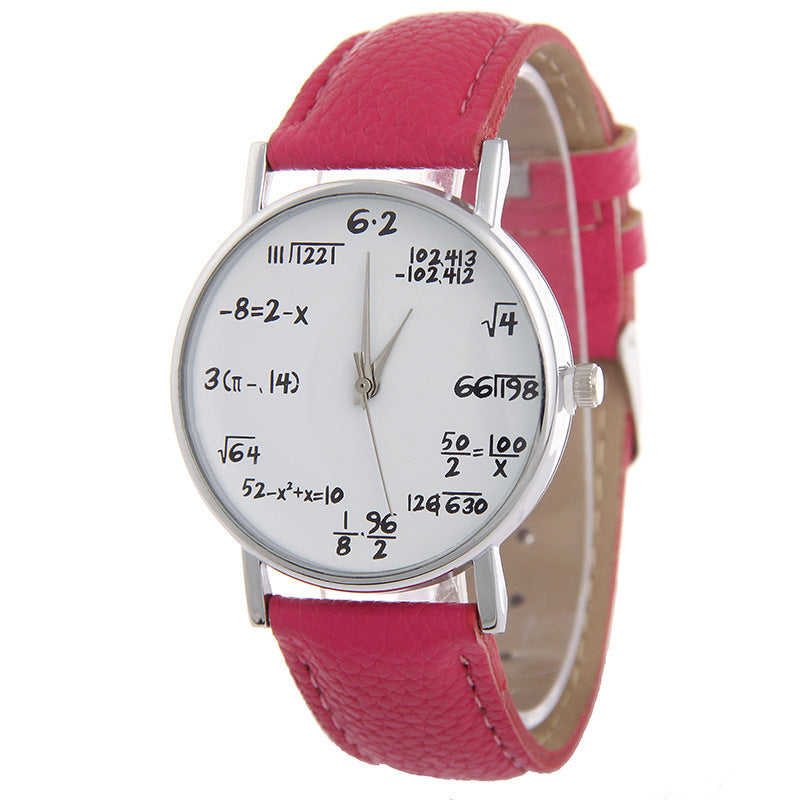 Equation Watch – Stylish and Modern Design in Multiple Colors
