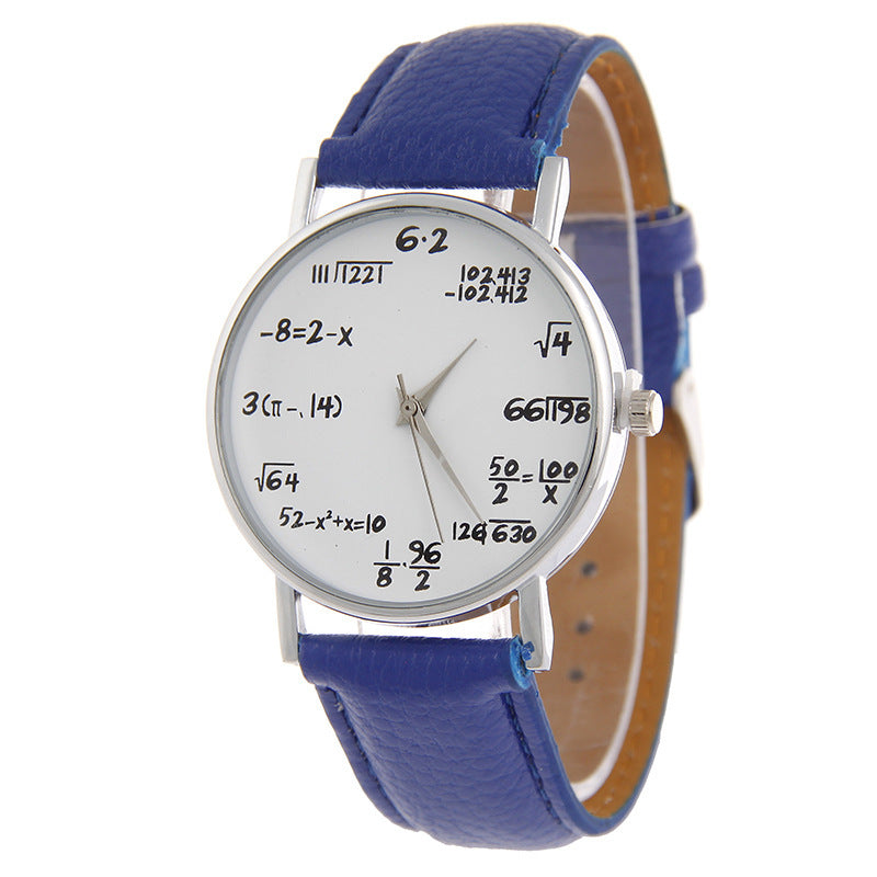 Equation Watch – Stylish and Modern Design in Multiple Colors
