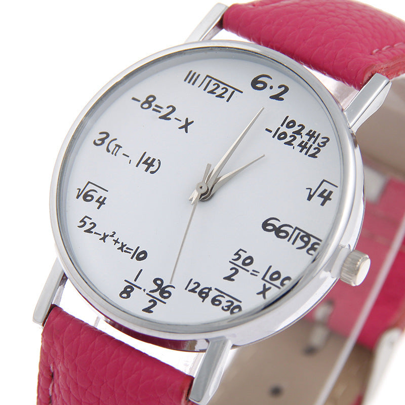Equation Watch – Stylish and Modern Design in Multiple Colors