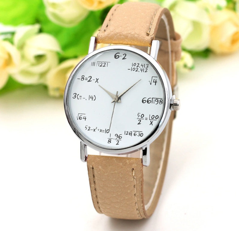 Equation Watch – Stylish and Modern Design in Multiple Colors