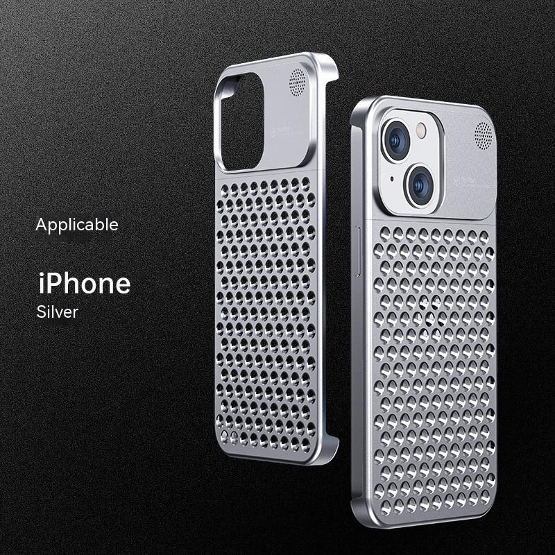 Premium Aluminum Alloy Phone Case โ Heat Dissipation, Shockproof & Scratch-Proof Protection