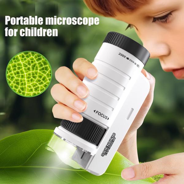 Bio Educational Science Microscope for Kids – 5804A Black | Ignite Curiosity & Exploration!